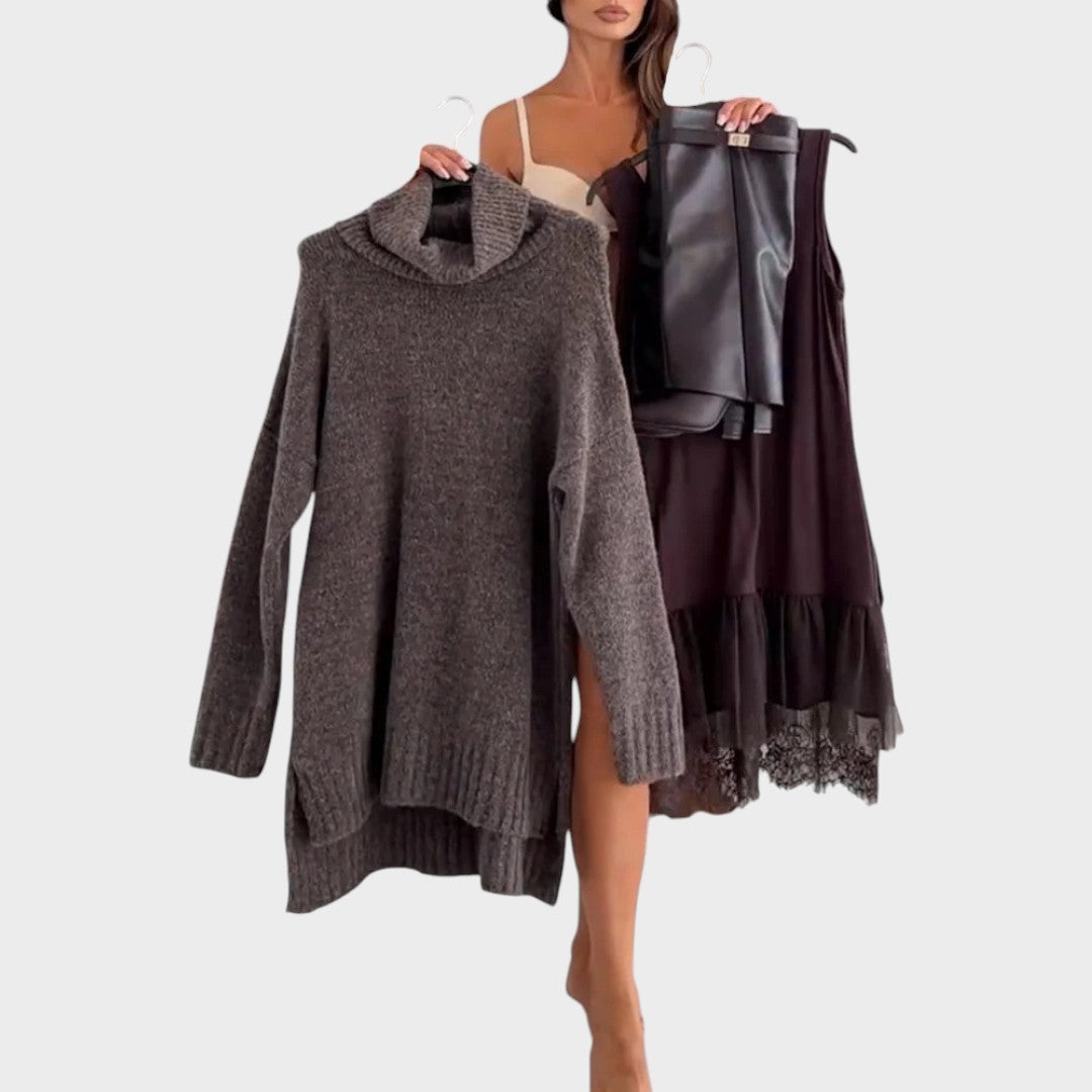 Brynleih | Bequemes Strickkleid