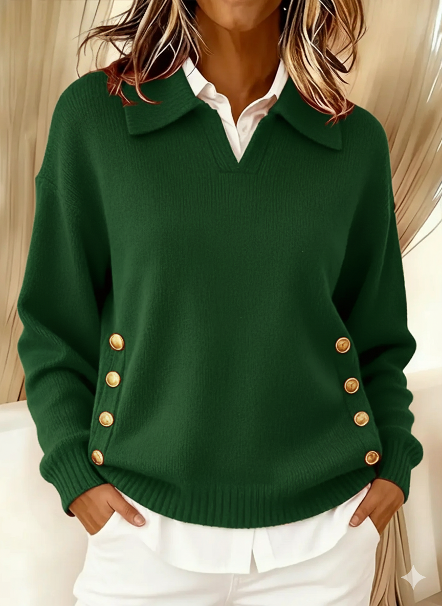 Vynette - Pullover mit V-Ausschnitt