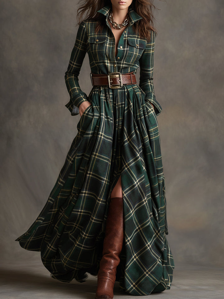 Evelyn | Klassisches Elegantes Hemdkleid