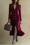 Victoria | Samt Blazer Kleid