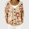 Bequemer, Knopf-Cardigan