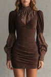 Serelinne – Vintage Puffärmel – Minikleid