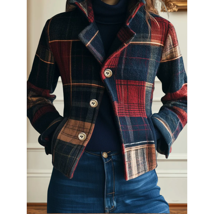 Klassische Karierte Jacke Nella™
