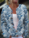 Tiverly™ | Vintage-Blumen-Cardigan mit Knöpfen vorne