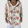 Hoodie Cardigan aus Strick