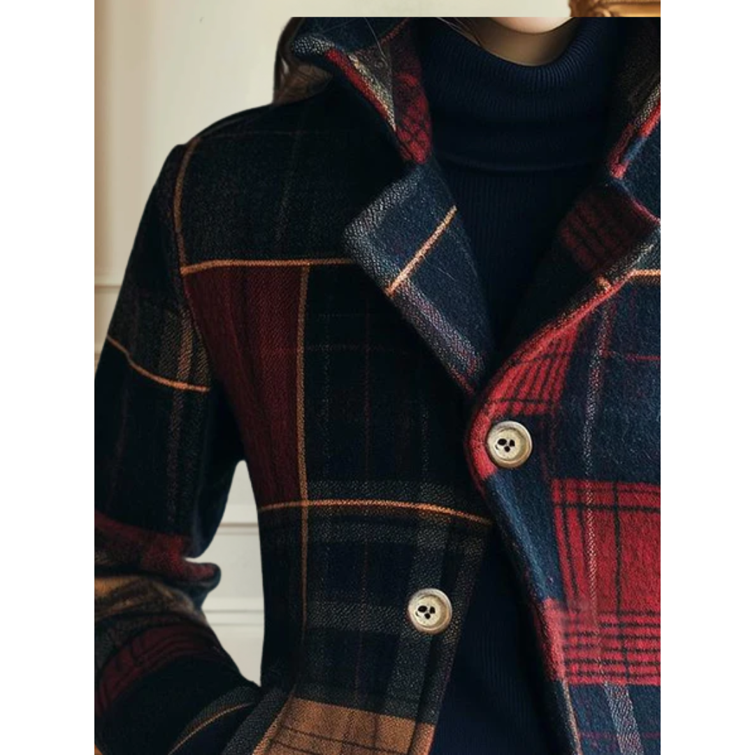 Klassische Karierte Jacke Nella™
