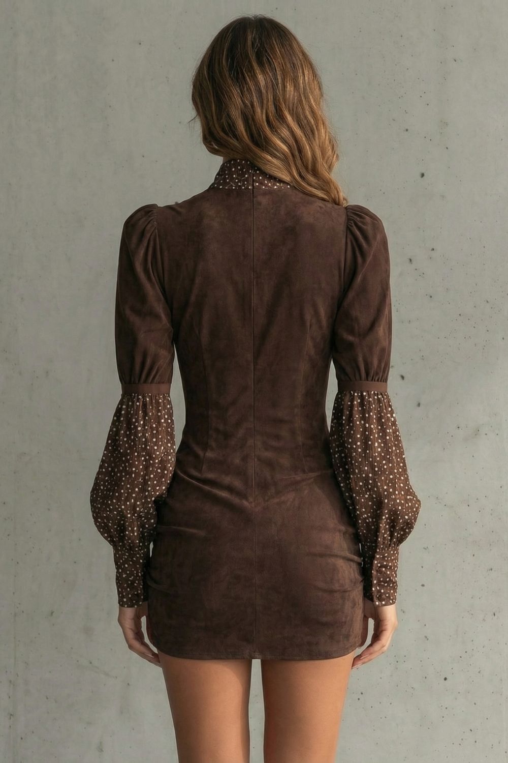 Serelinne – Vintage Puffärmel – Minikleid