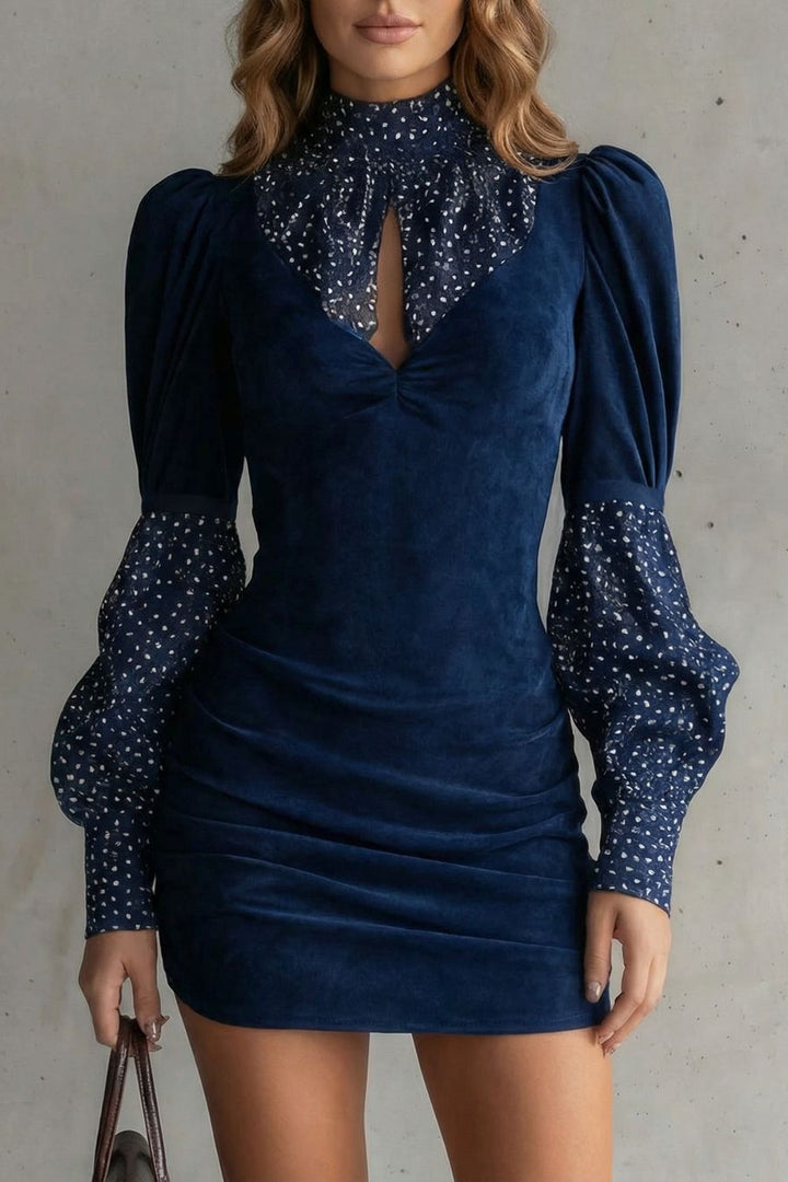 Serelinne – Vintage Puffärmel – Minikleid