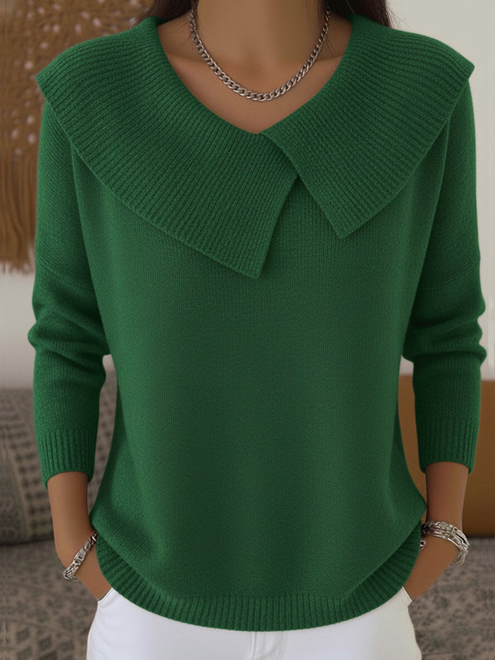 Sunnora™ | warmer Pullover mit weichem Kragen