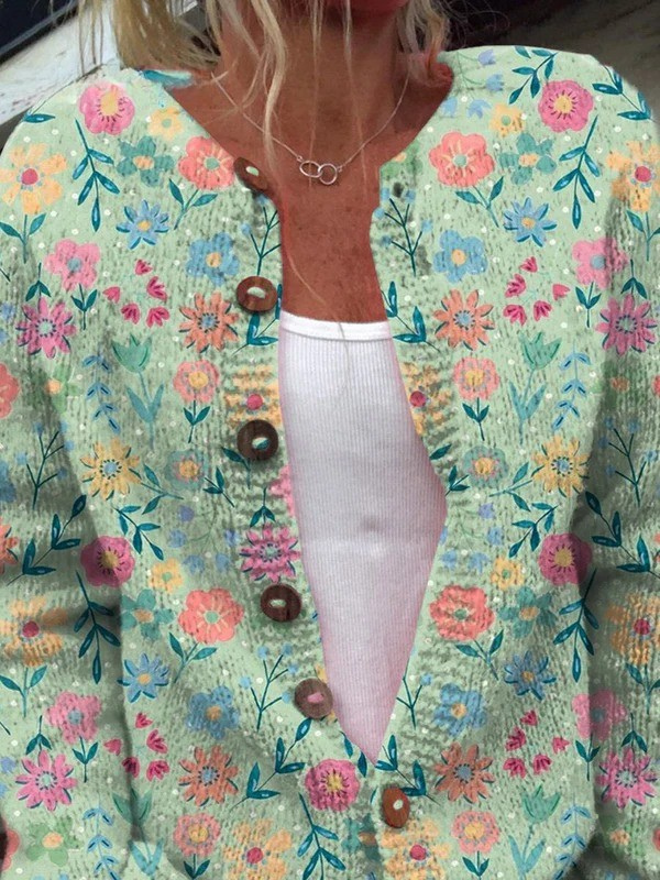 Foxfield™ | Floral Vintage Cardigan für Frauen