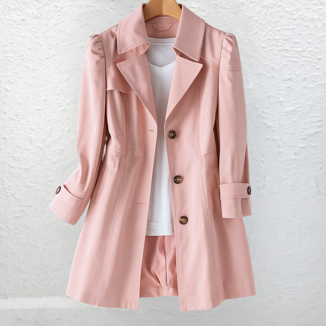 Juliette™ | Klassischer Trenchcoat mit Knöpfen