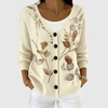 Bequemer Strickcardigan mit Knöpfen