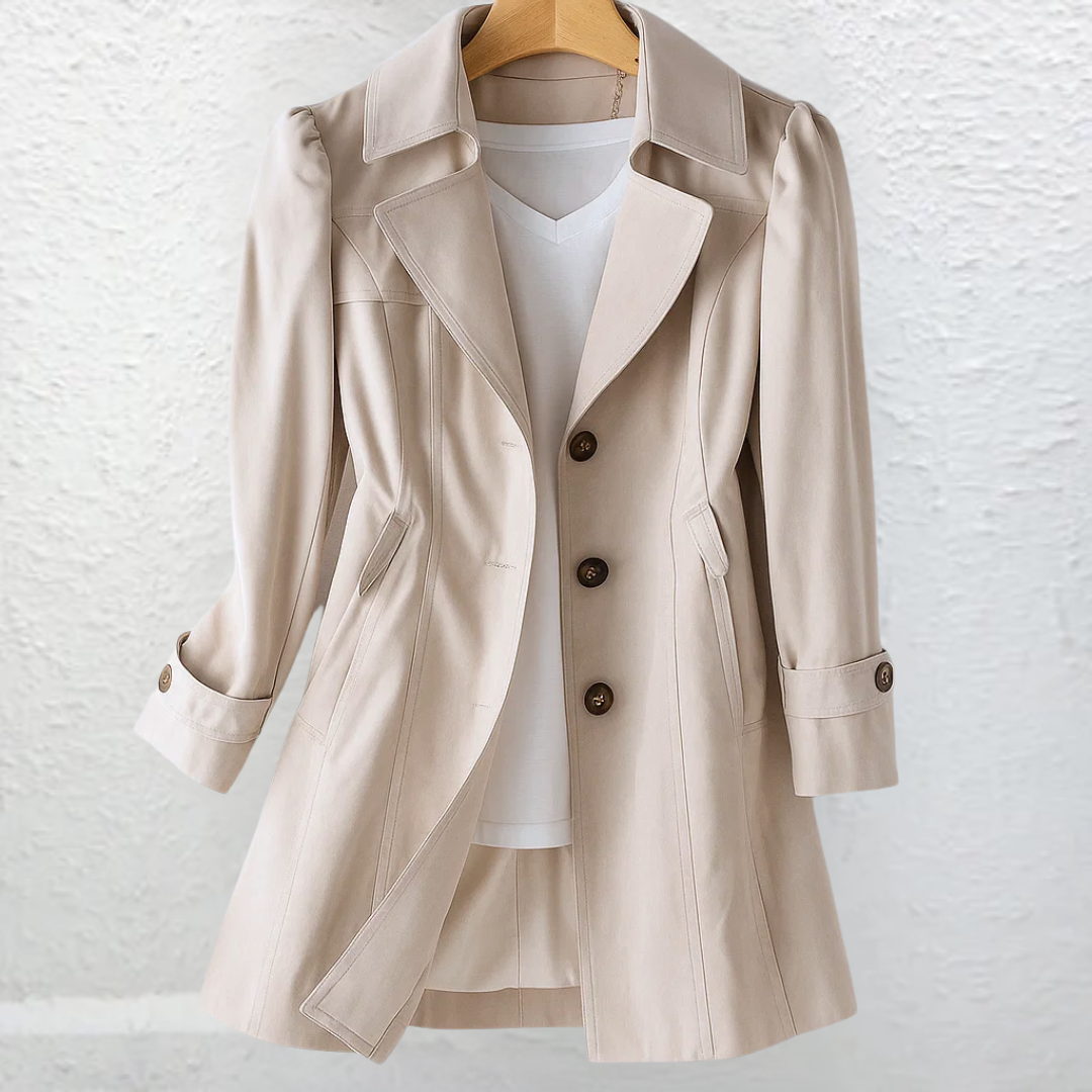 Juliette™ | Klassischer Trenchcoat mit Knöpfen