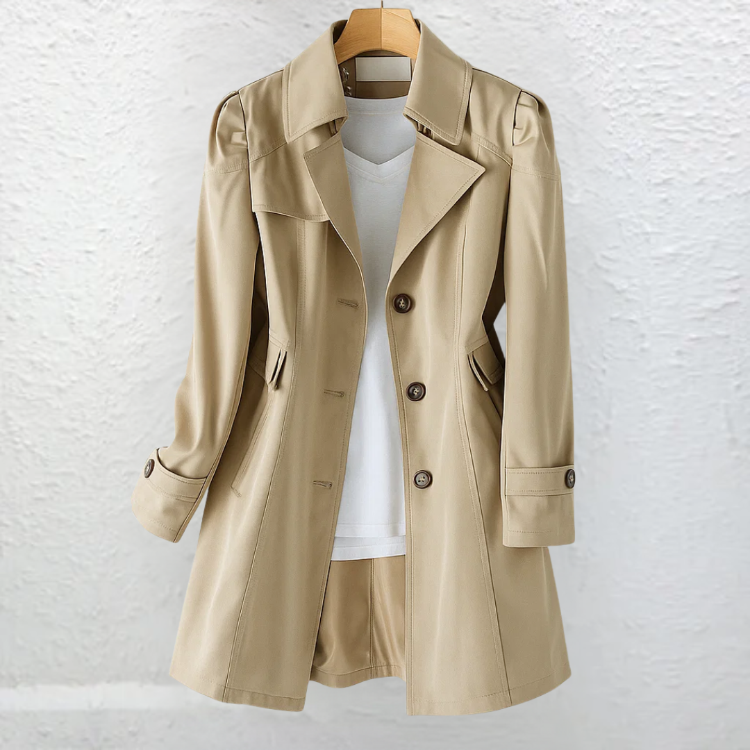 Juliette™ | Klassischer Trenchcoat mit Knöpfen