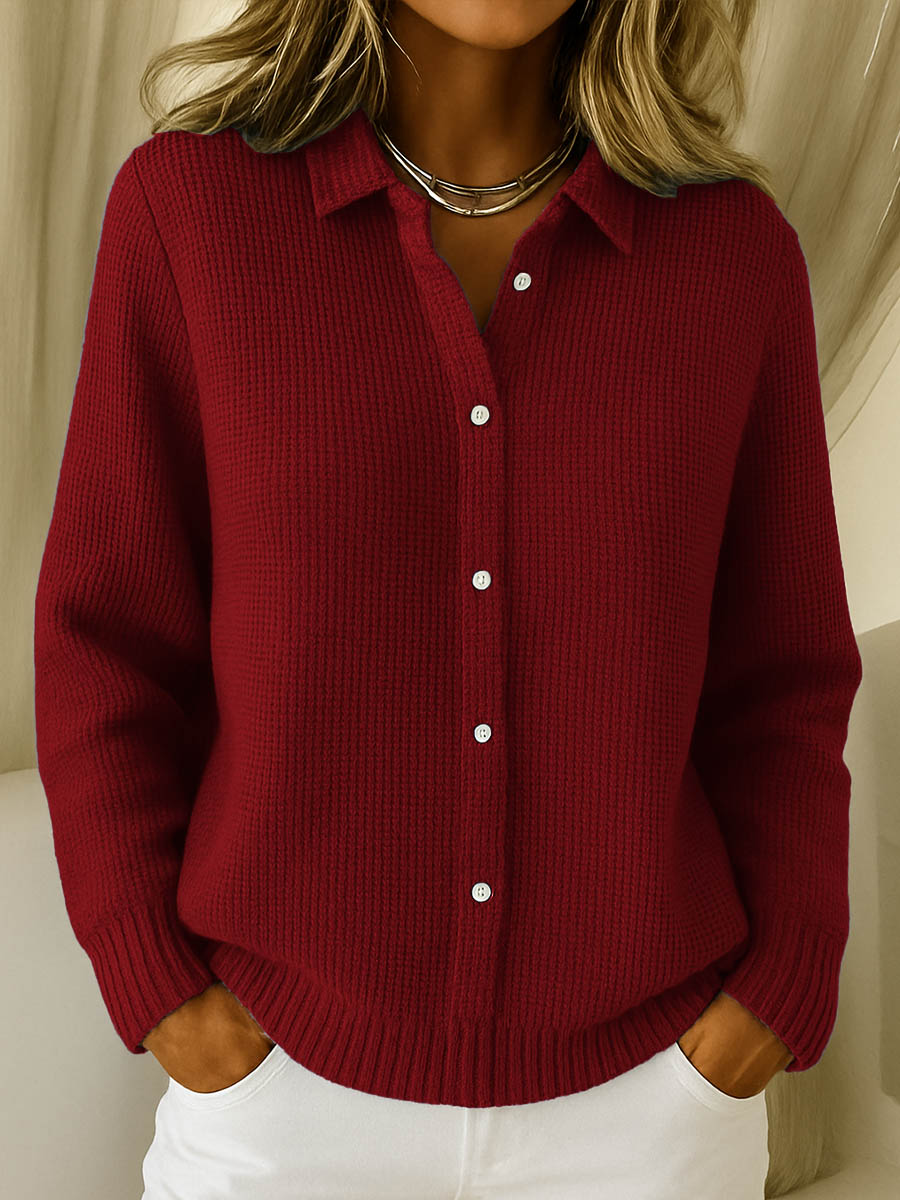 Gwendolyn | Relaxed Cardigan mit Knöpfen