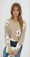 Daisy | Pullover mit Blumenmuster