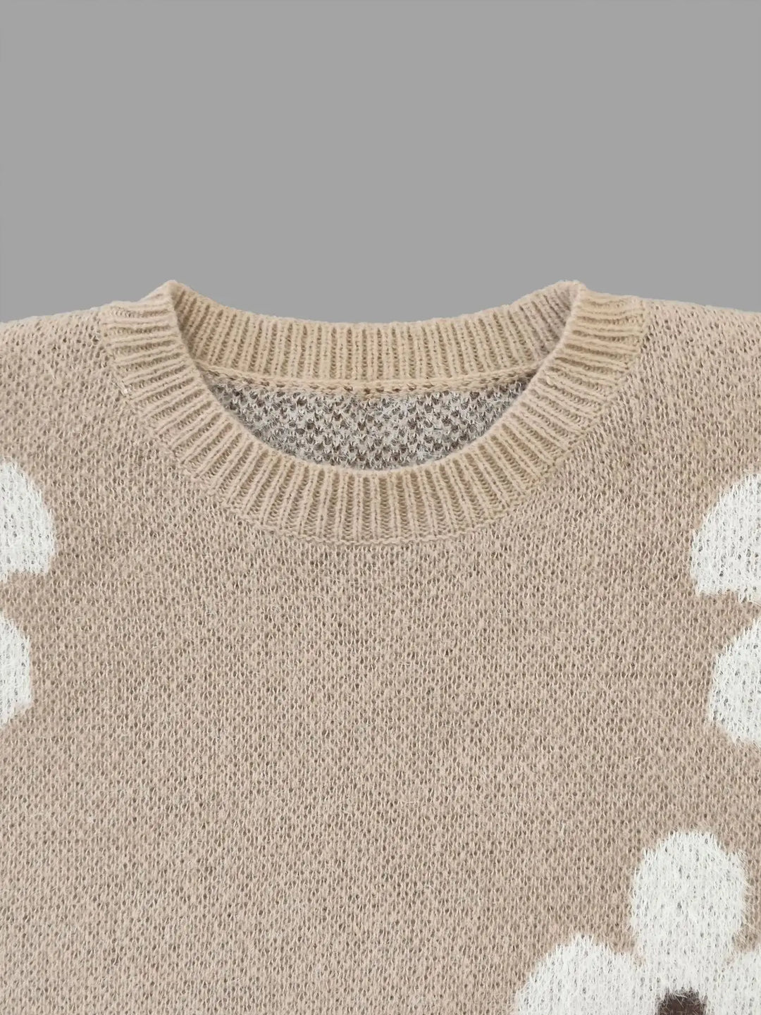 Daisy | Pullover mit Blumenmuster