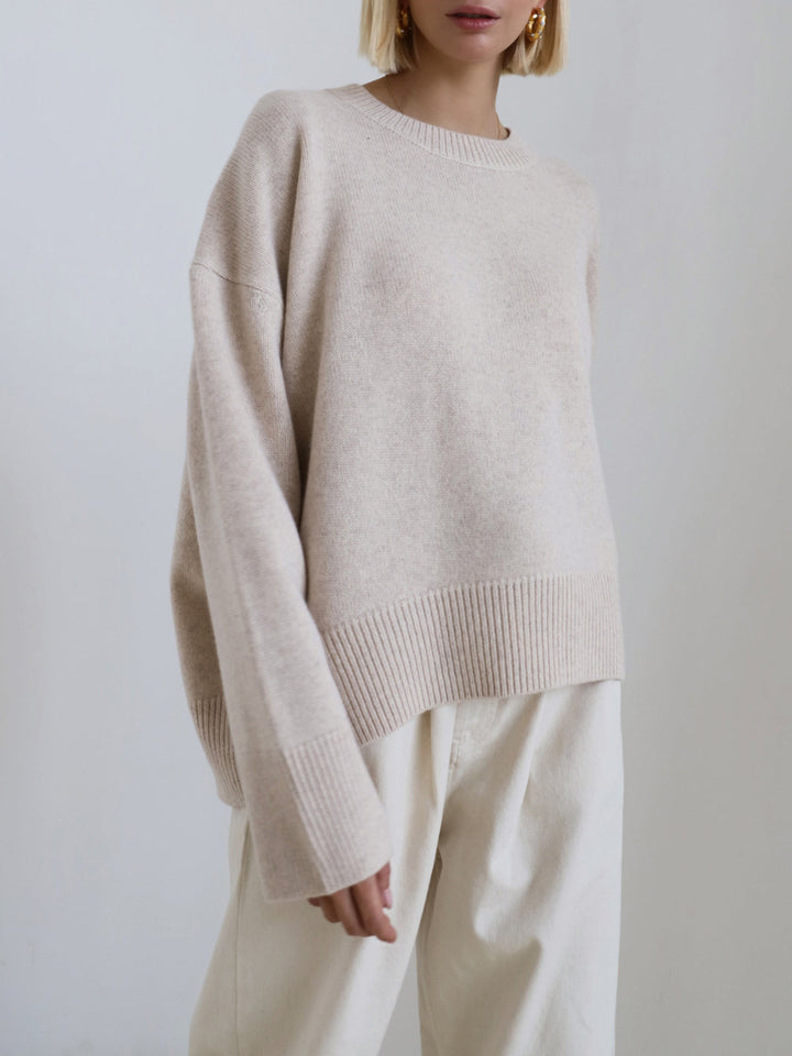 Heidi | Pulli Crewneck Oversize Lässig