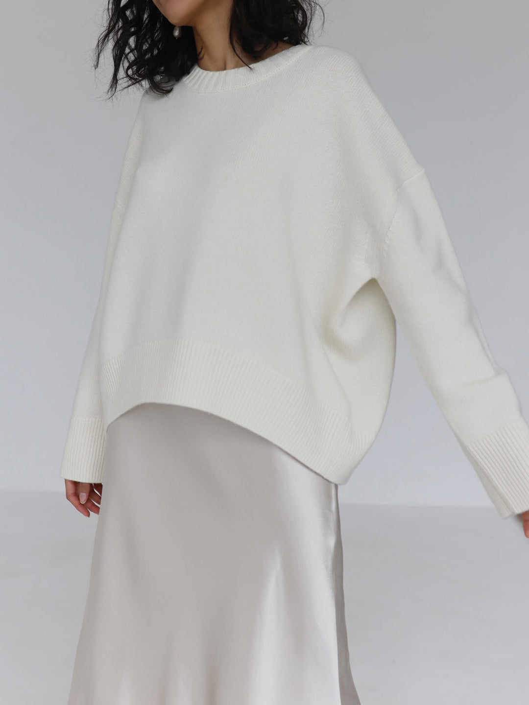 Heidi | Pulli Crewneck Oversize Lässig