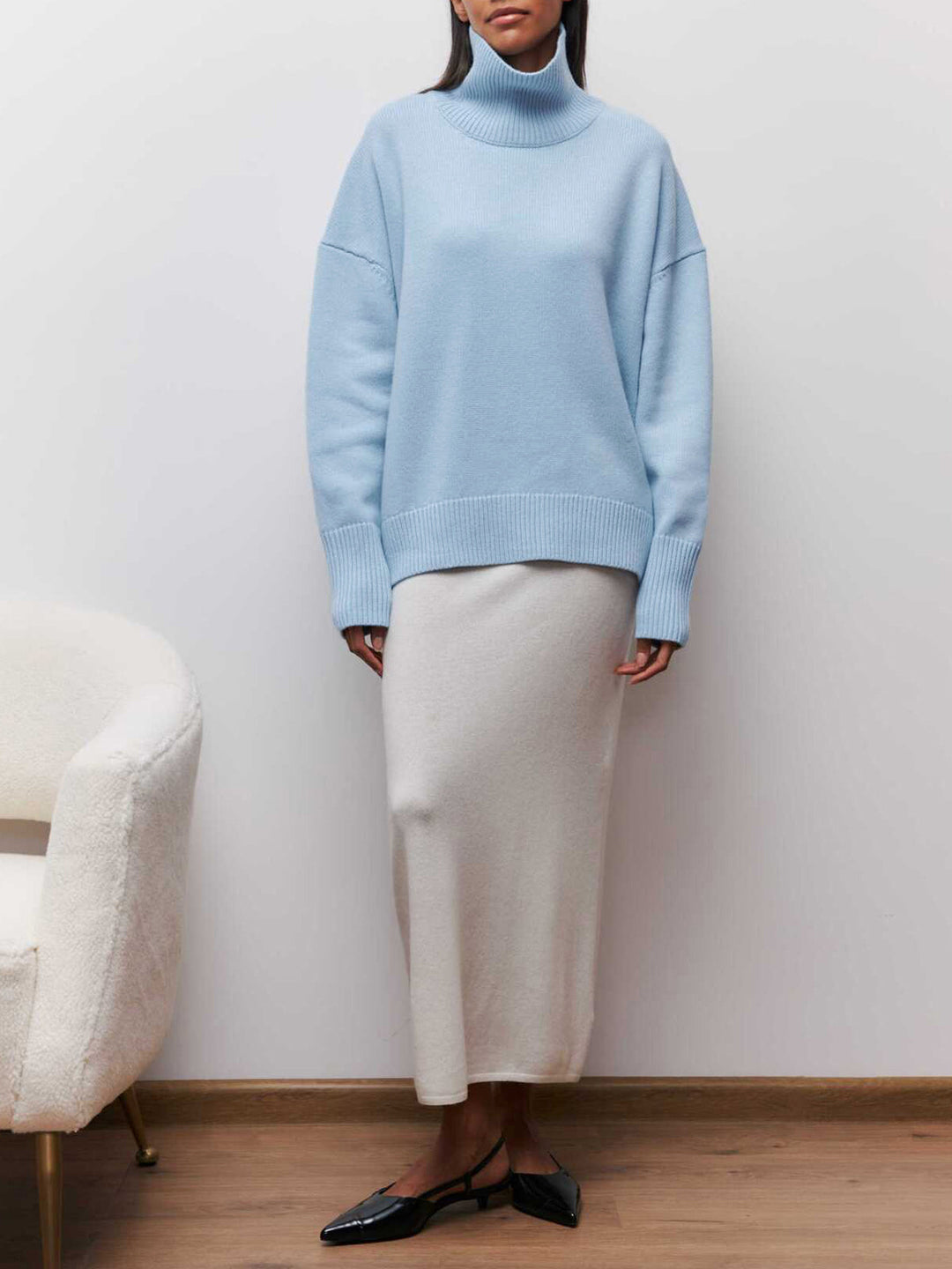 Georgina | Lässiger Rollkragenpullover
