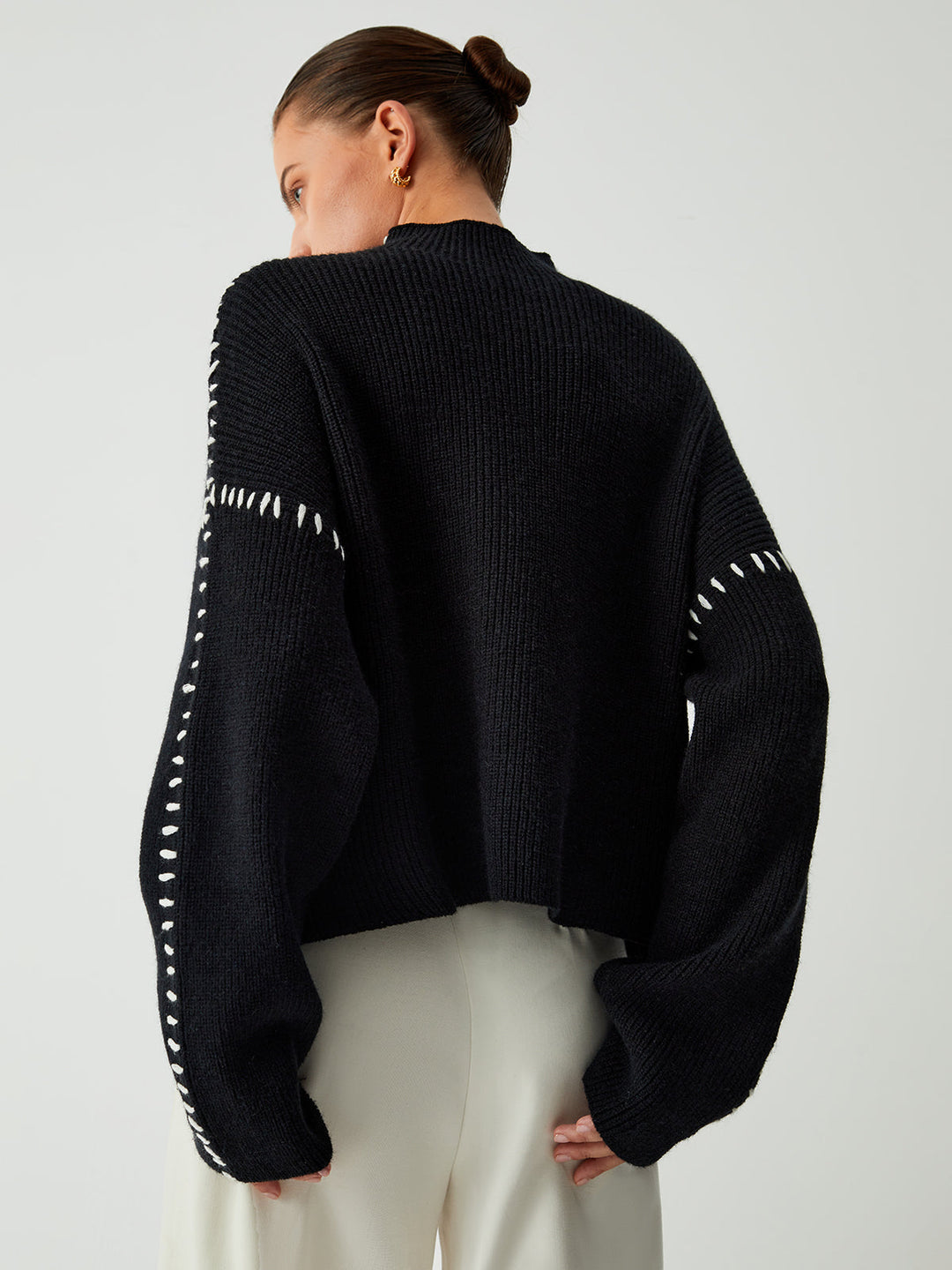 Carys | Lässiger Rollkragenpullover