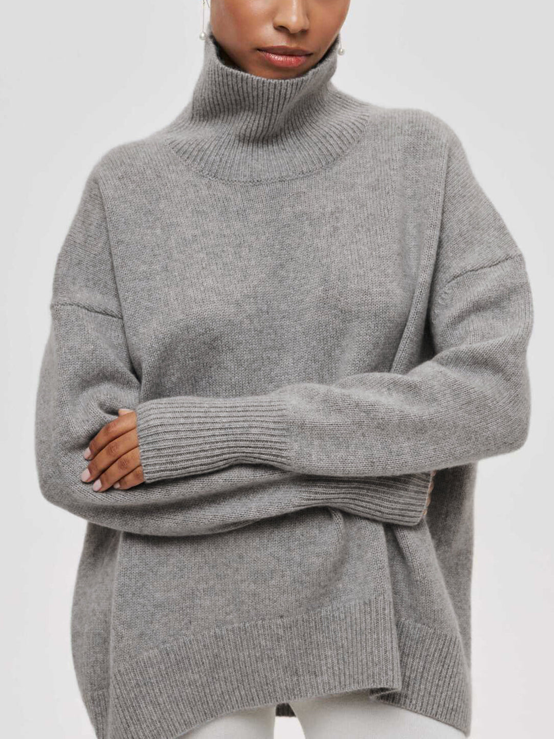 Georgina | Lässiger Rollkragenpullover