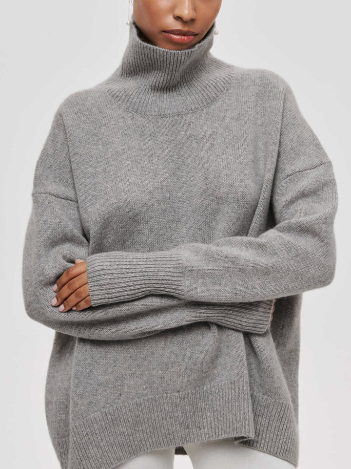 Georgina | Lässiger Rollkragenpullover