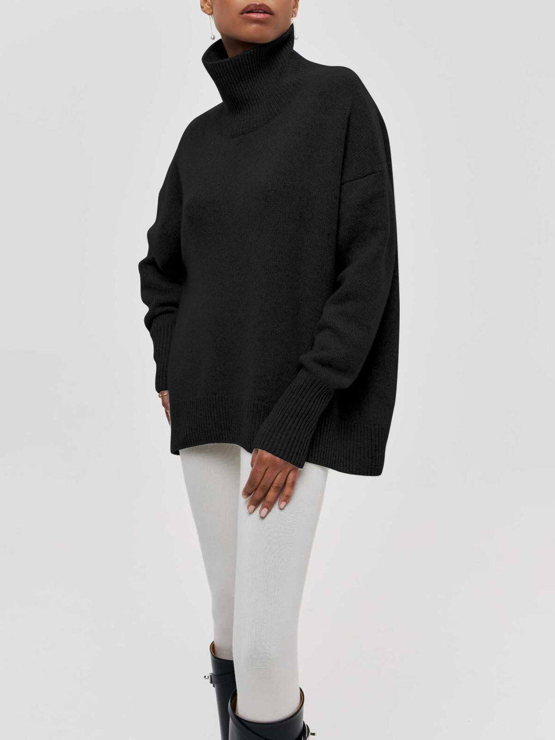 Georgina | Lässiger Rollkragenpullover
