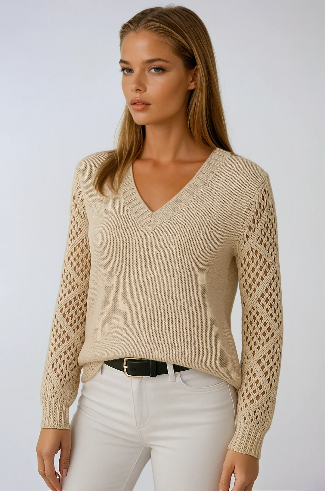 Claudia | Luftiger Strickpullover