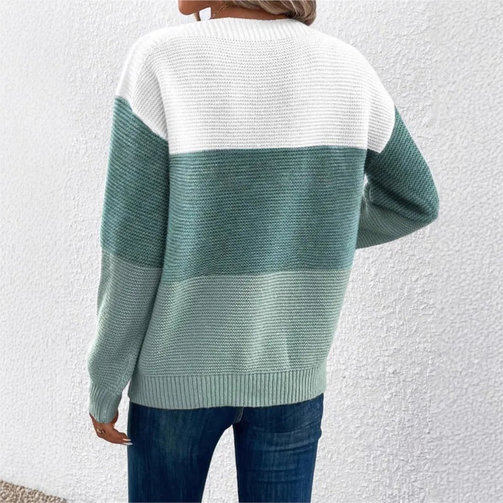 Carys | Bicolor Bootneck Pullover
