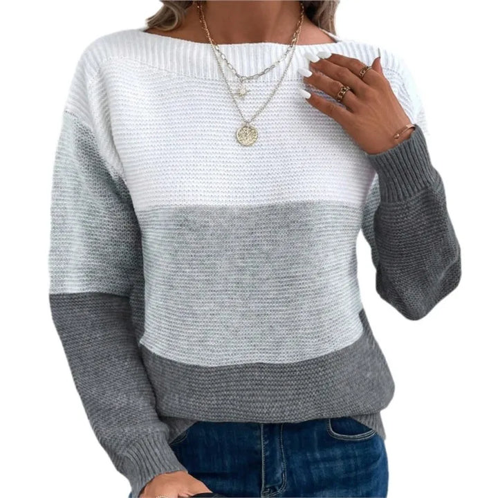 Carys | Bicolor Bootneck Pullover