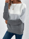 Carys | Bicolor Bootneck Pullover