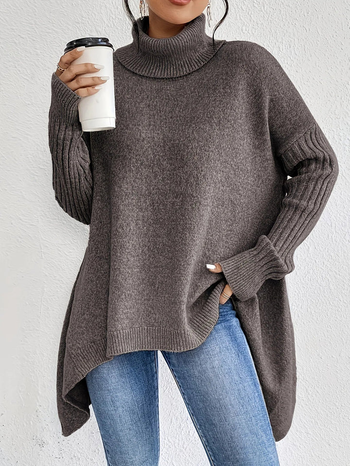 Rosaline | Pulli mit lockeren Rollkragen