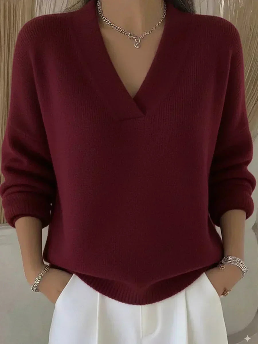 Vivelle™ | Pulli V-Ausschnitt Relaxed