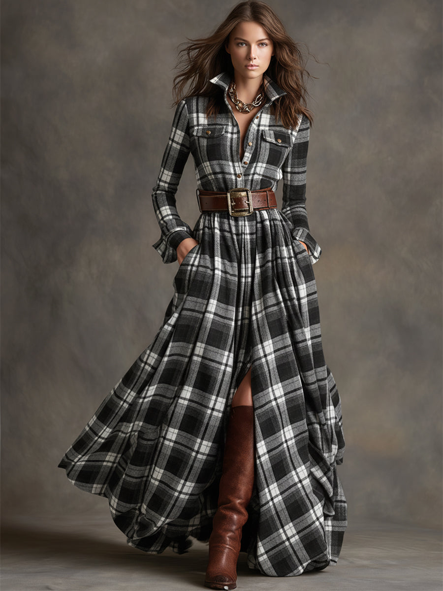 Evelyn | Klassisches Elegantes Hemdkleid