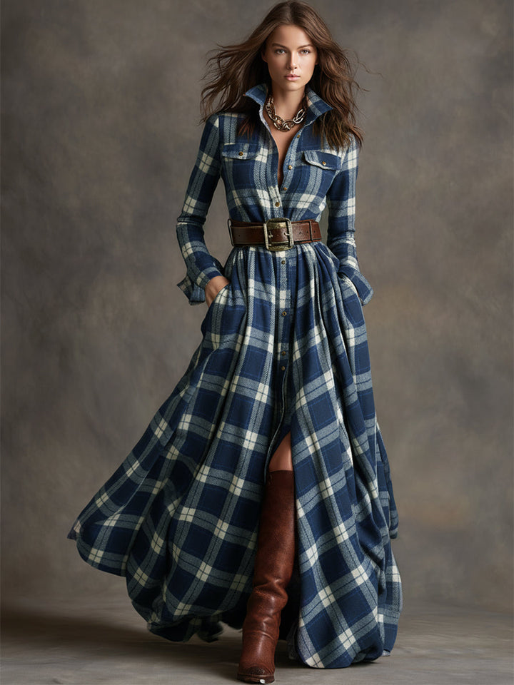 Evelyn | Klassisches Elegantes Hemdkleid