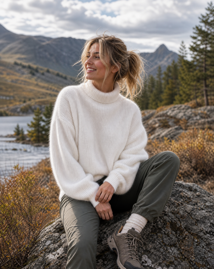 Saskia | Weicher Rollkragenpullover