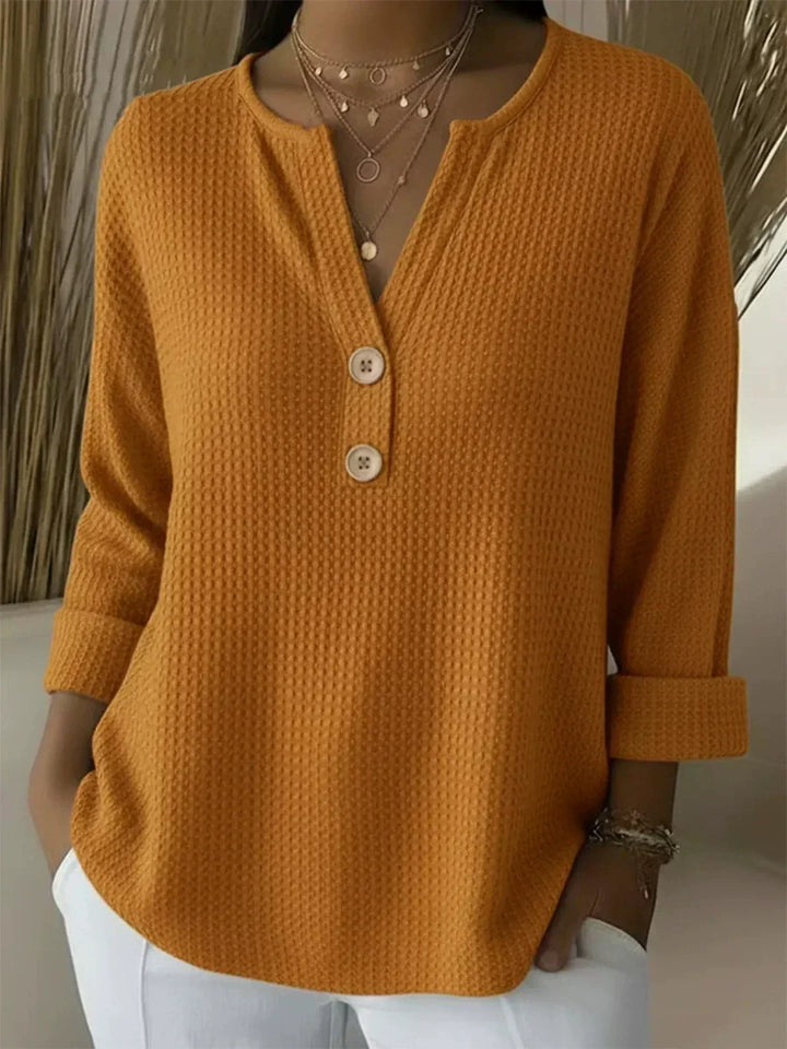 Lucinda™ | Henley-Knopftop