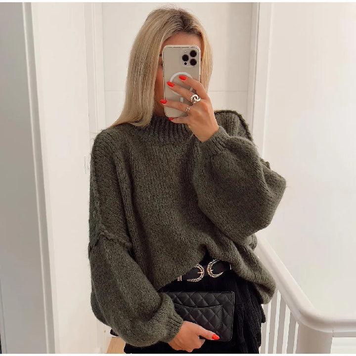 Juni | Bequemer Oversize-Strickpullover