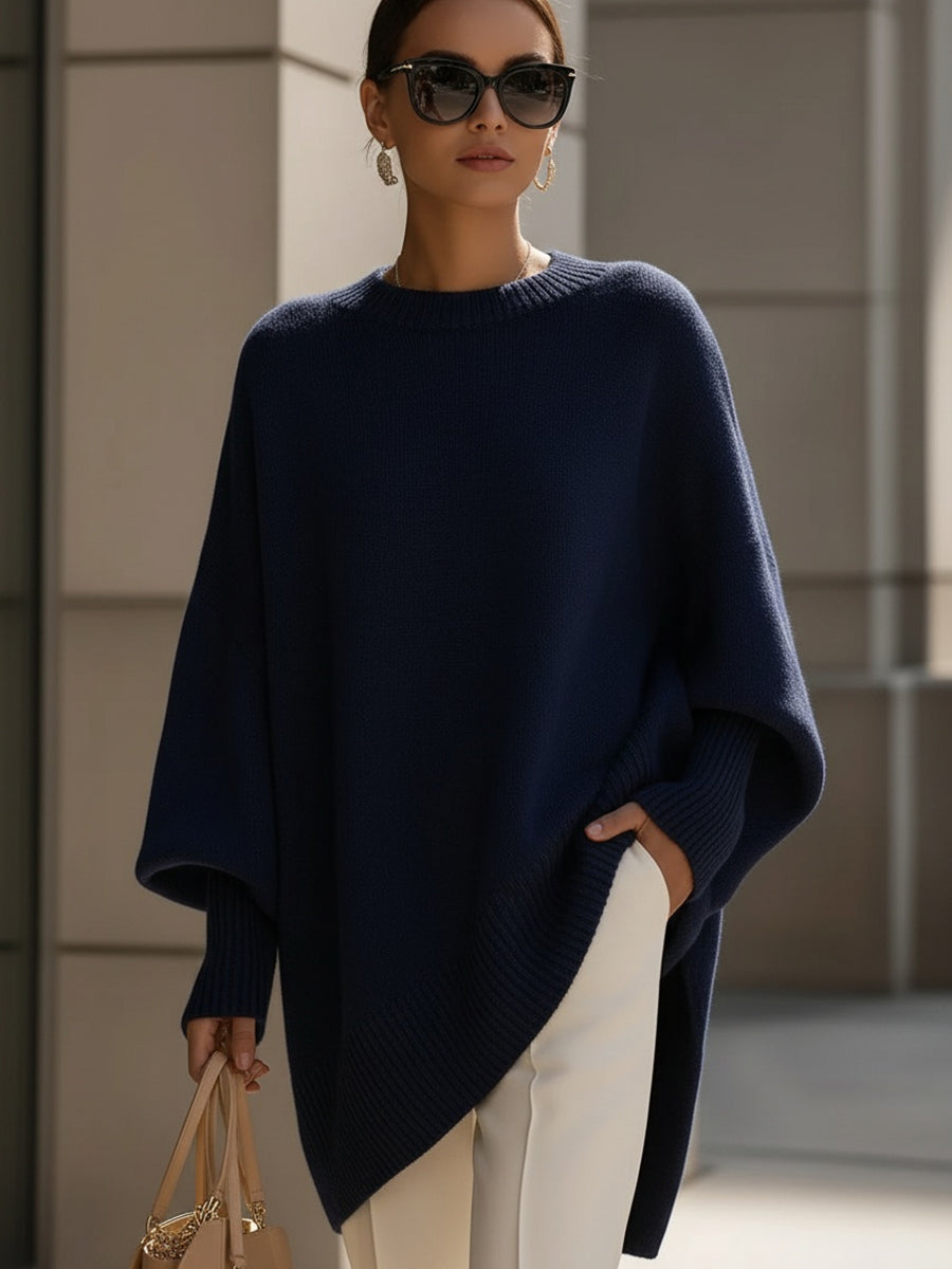 Isolde | Oversize Drapierter Pullover