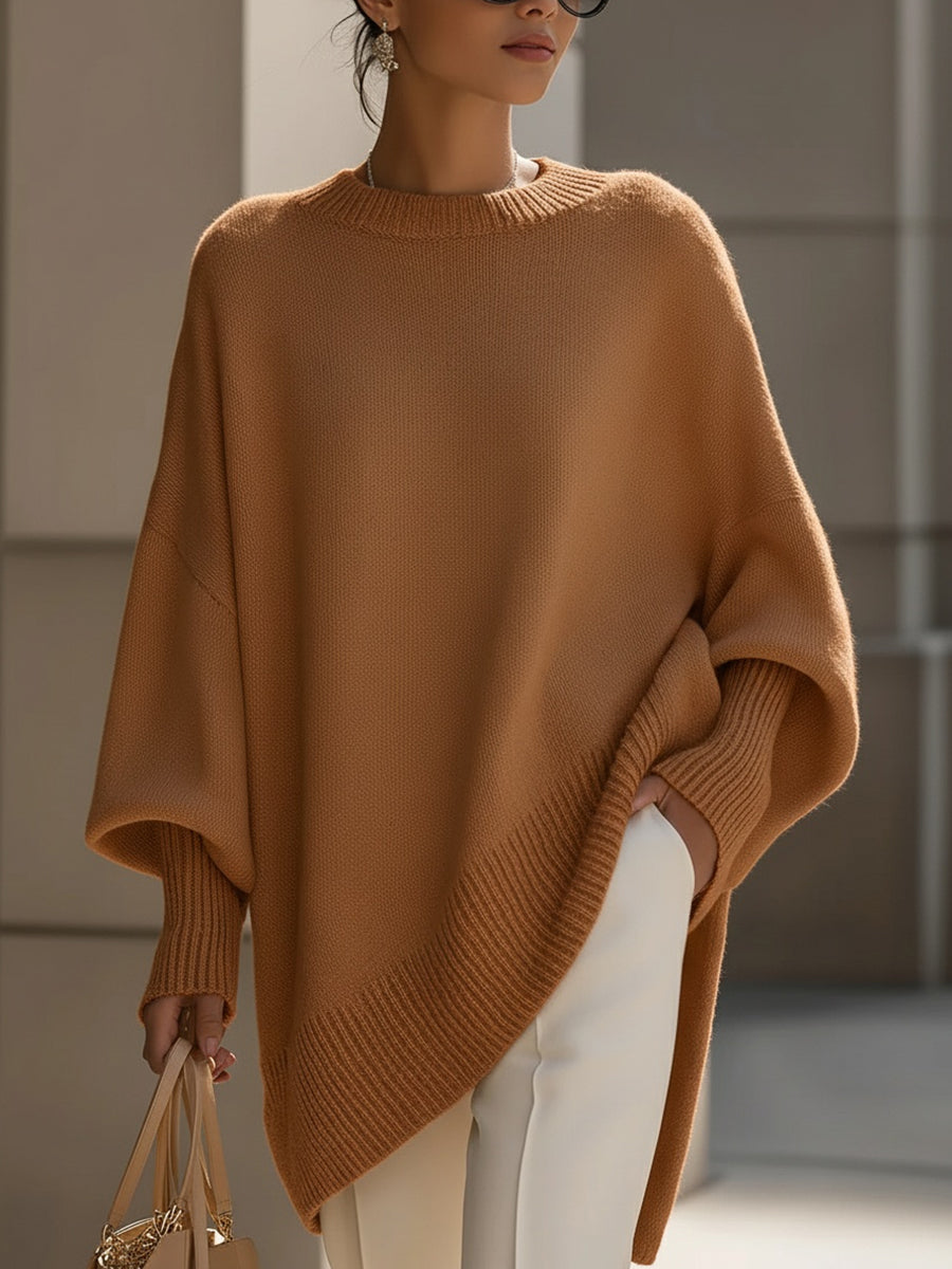 Isolde | Oversize Drapierter Pullover