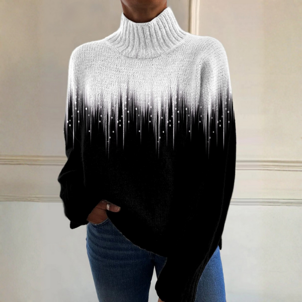Francesca | Pulli mit hohem Kragen zeitlos