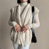 Gilet Puffer Wrap Mit Gürtel Weich Cherry™