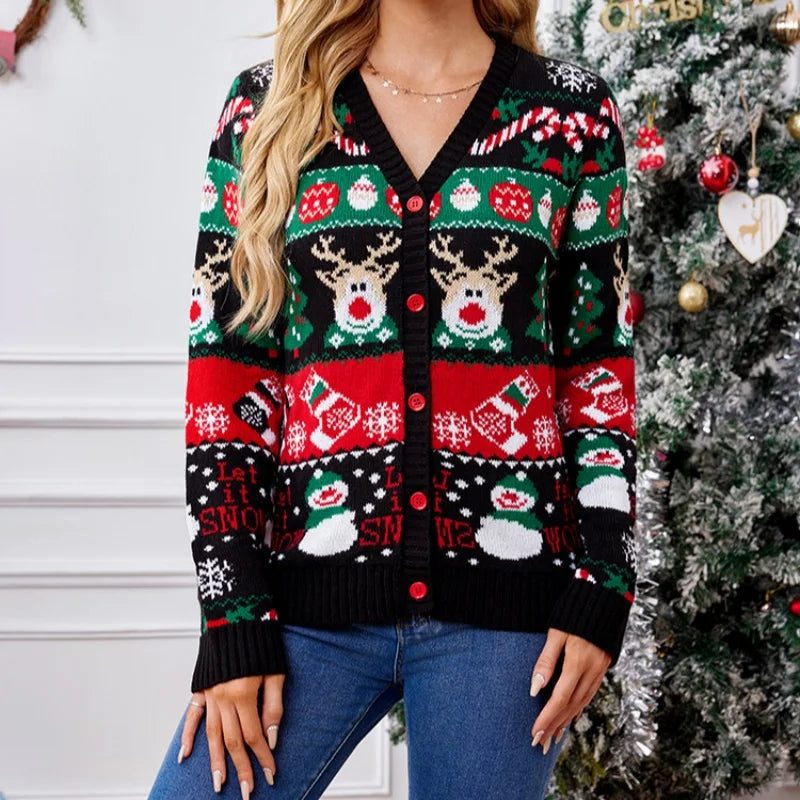 Gretchen | Festlicher Knopf-Cardigan