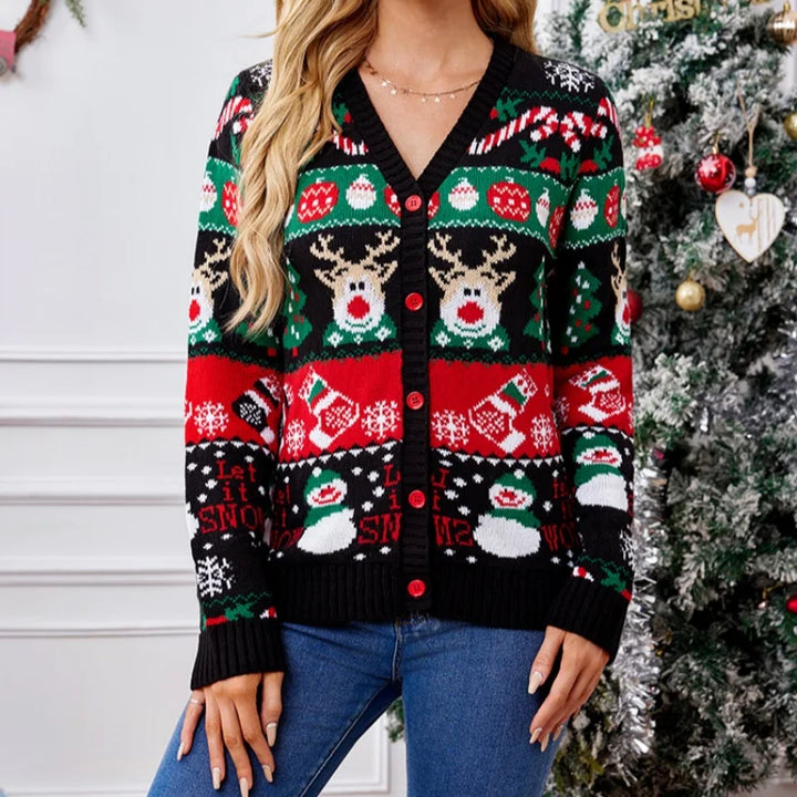 Gretchen | Festlicher Knopf-Cardigan