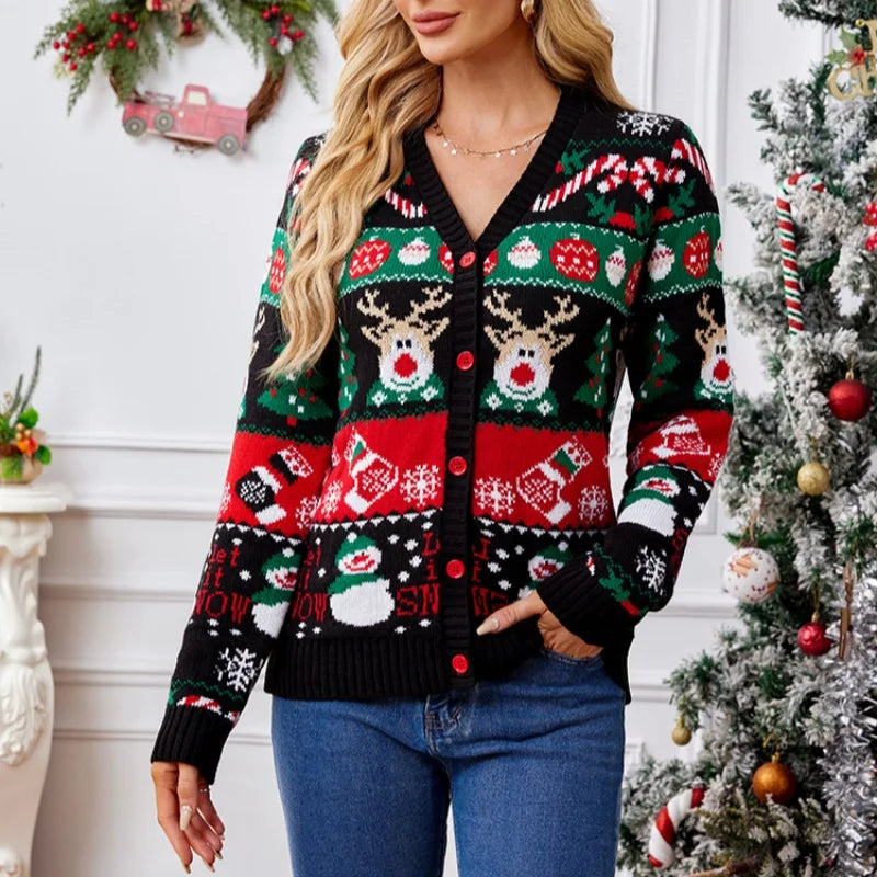 Gretchen | Festlicher Knopf-Cardigan
