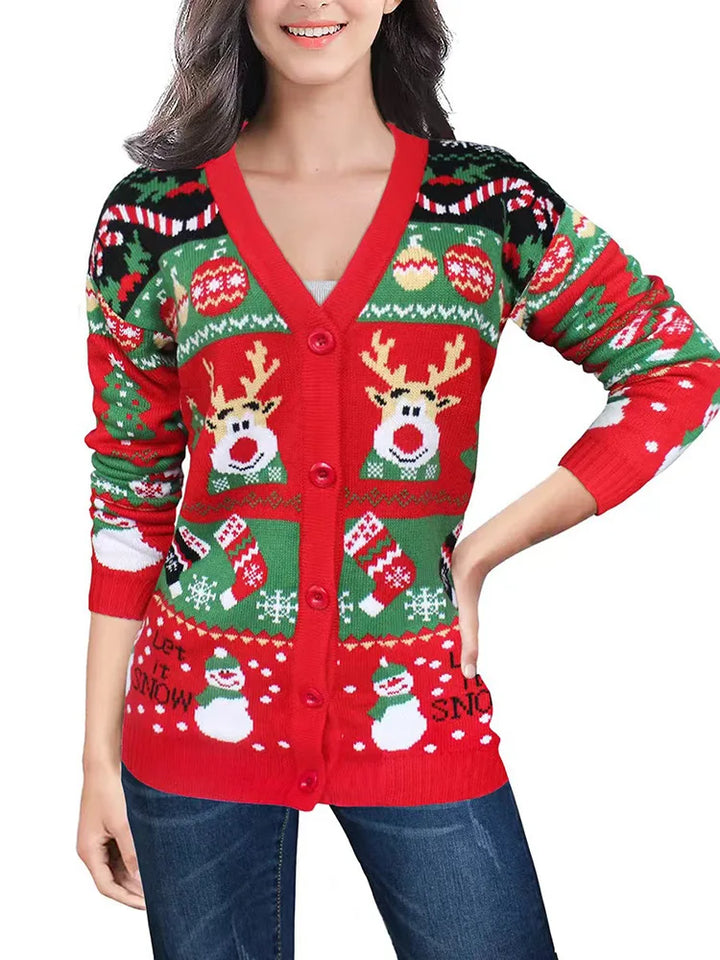 Gretchen | Festlicher Knopf-Cardigan