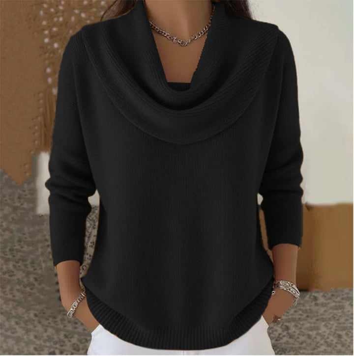 Barbara | Drapierter Pullover