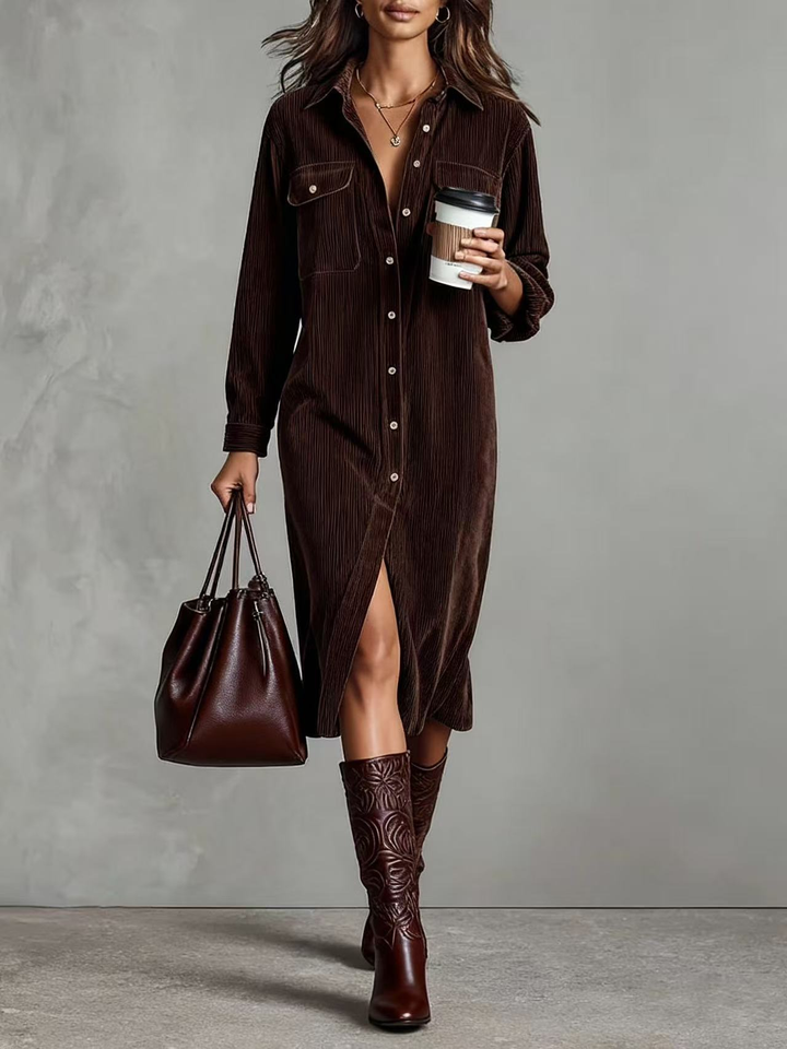Ruby | Kleid mit doppelter Brusttasche