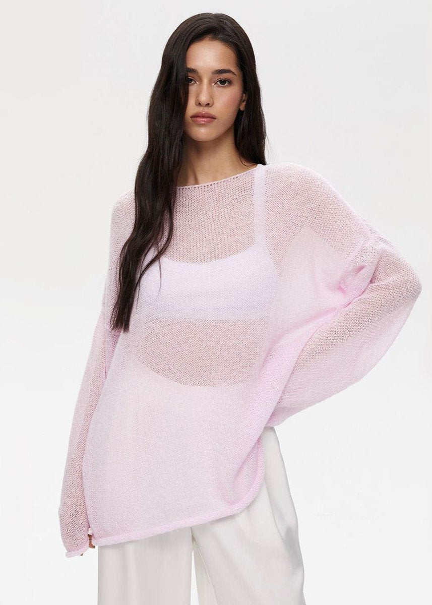 Elise | Leichter Pullover mit Bootsausschnitt
